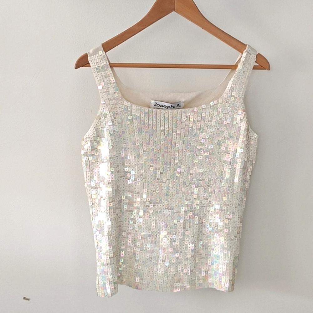 Vintage Silk Blend Knit Top - Picture 1 of 5